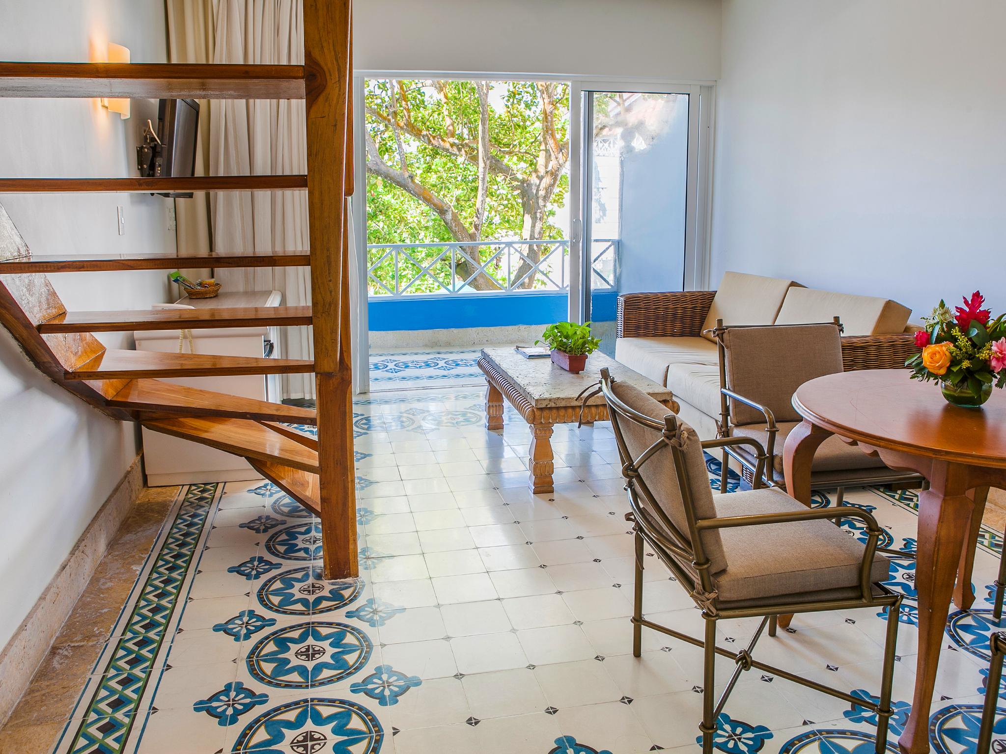 Hotel Las Americas Casa De Playa Cartagena Exteriér fotografie A suite at the hotel