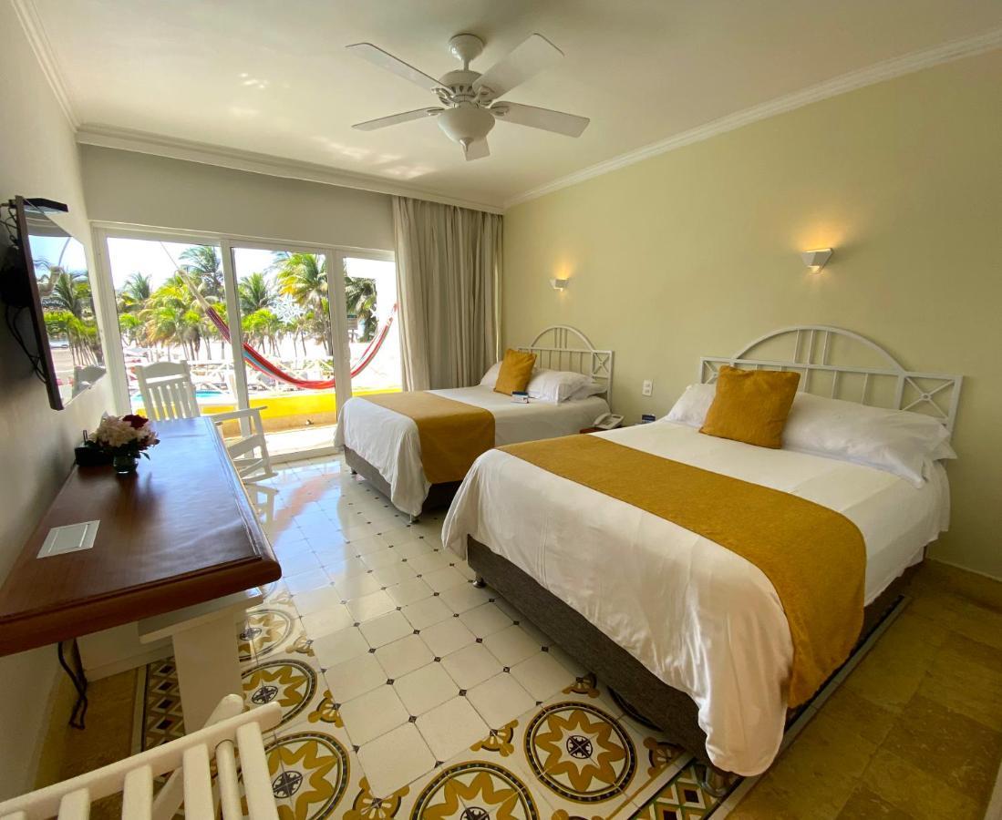 Hotel Las Americas Casa De Playa Cartagena Exteriér fotografie